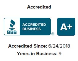 A+ Accredited Business by the BBB
